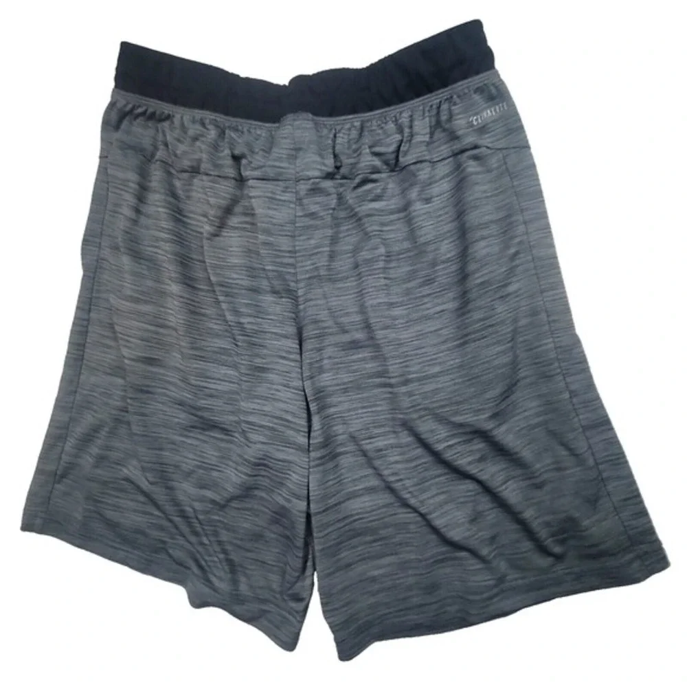 Adidas Gym Shorts ClimaLite Dark Blue Athletic W/Pockets  Mens‎ Sz XL